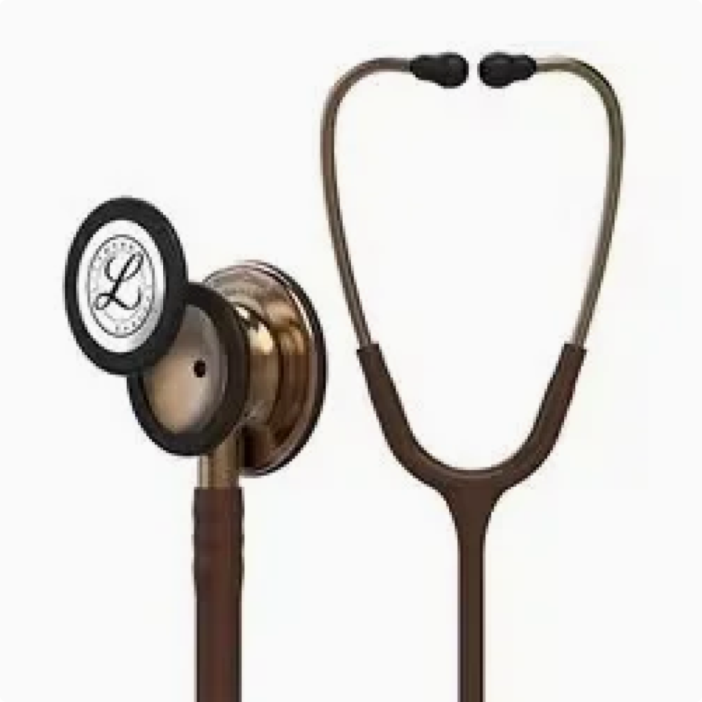 3M™ Littmann® Classic III™ Monitoring Stethoscope, SmokeFinish, Black