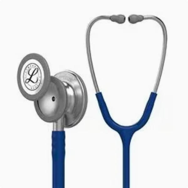 3M™ Littmann® Classic III™ Monitoring Stethoscope, Navy Blue Tube, 27 in, 5622