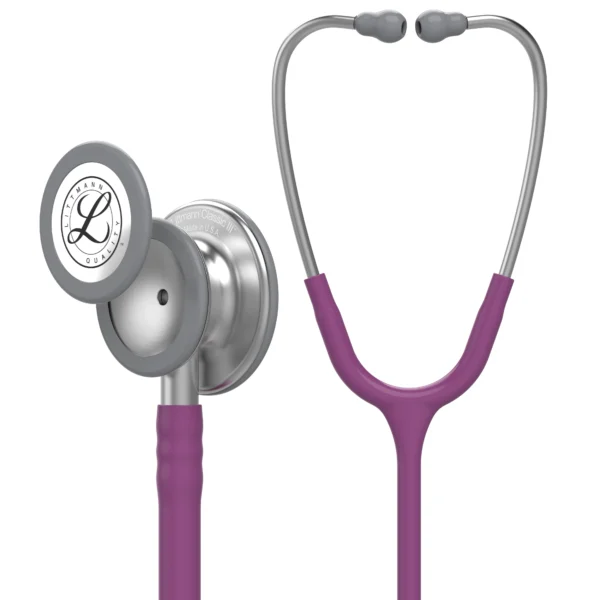 3M™ Littmann® Classic III™ Monitoring Stethoscope, Plum Tube, 27 in, 5831